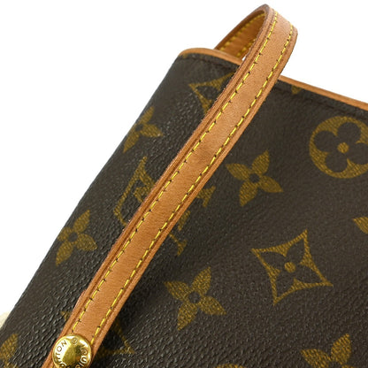 Louis Vuitton Twin Handbag Monogram Canvas, BROWN, CANVAS, Shoulder bag