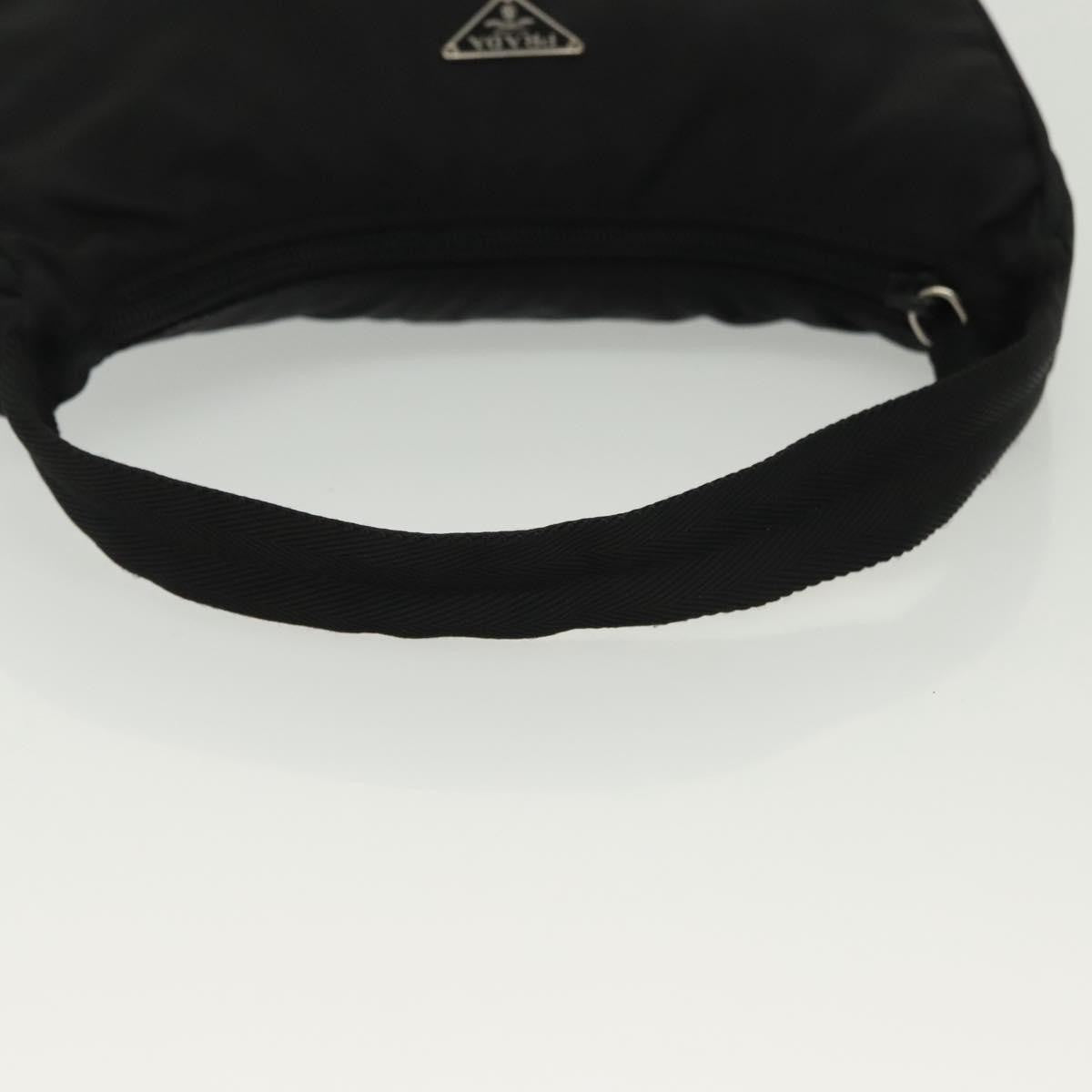 Prada Hobo Tessuto, BLACK, NYLON, Handbag