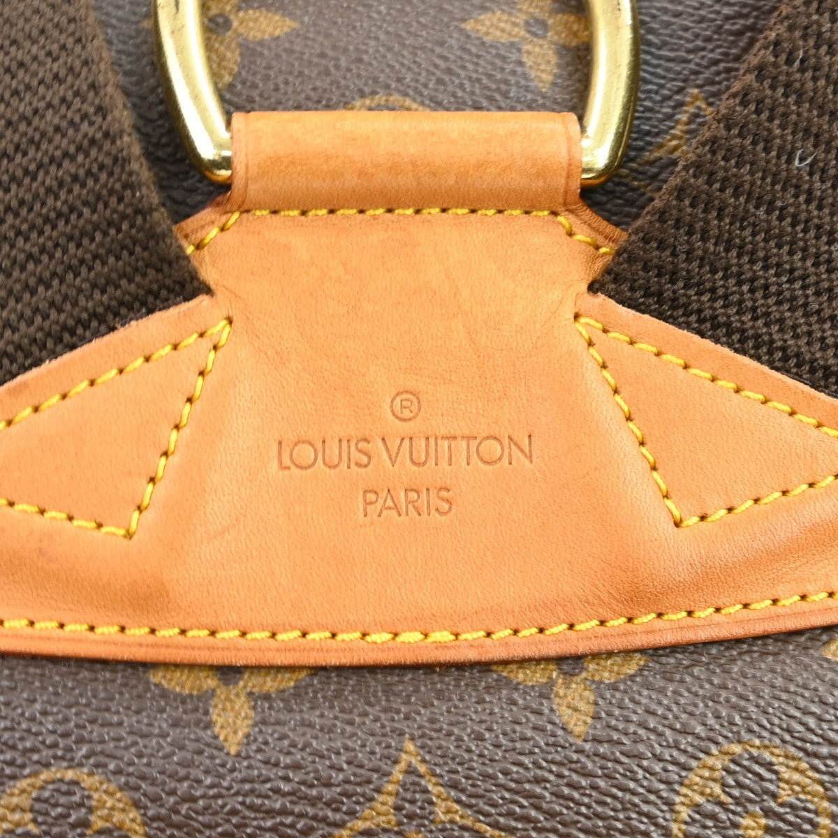 Louis Vuitton Vintage Montsouris Backpack Monogram Canvas, Brown, Canvas, Backpack