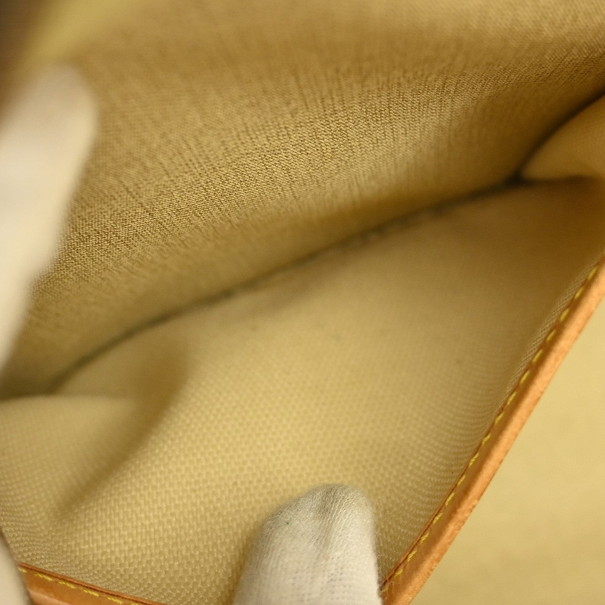 Louis Vuitton Deauville Handbag Monogram Canvas, BROWN, CANVAS, Handbag