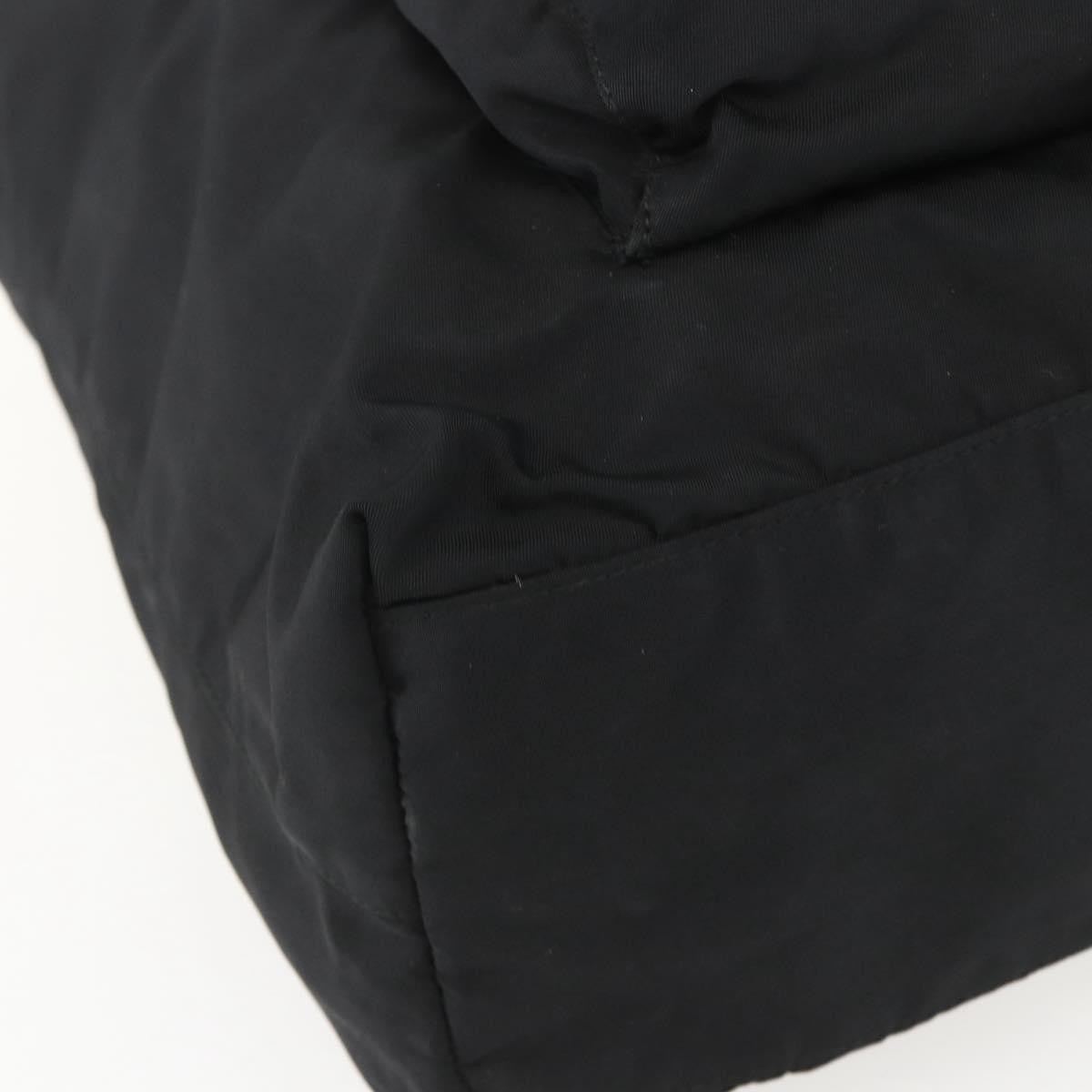 Prada Vintage Tote Tessuto, BLACK, NYLON, Tote bag