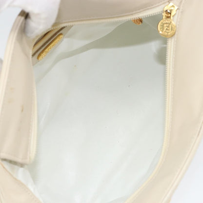 Fendi Wave Stitch Handbag Leather, BEIGE, LEATHER, Handbag