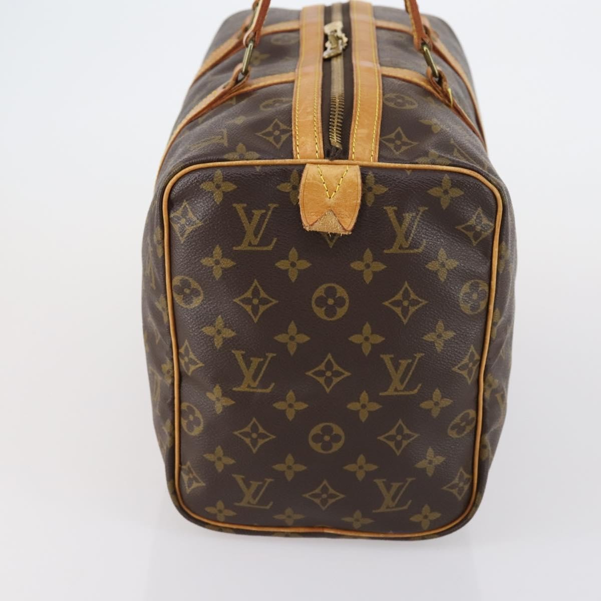 Louis Vuitton Sac Souple Handbag Monogram Canvas, BROWN, CANVAS, Travel bag