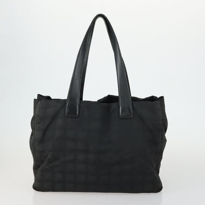 Chanel Fourre Tout Tote Multicolor Toile, BLACK, NYLON, Handbag