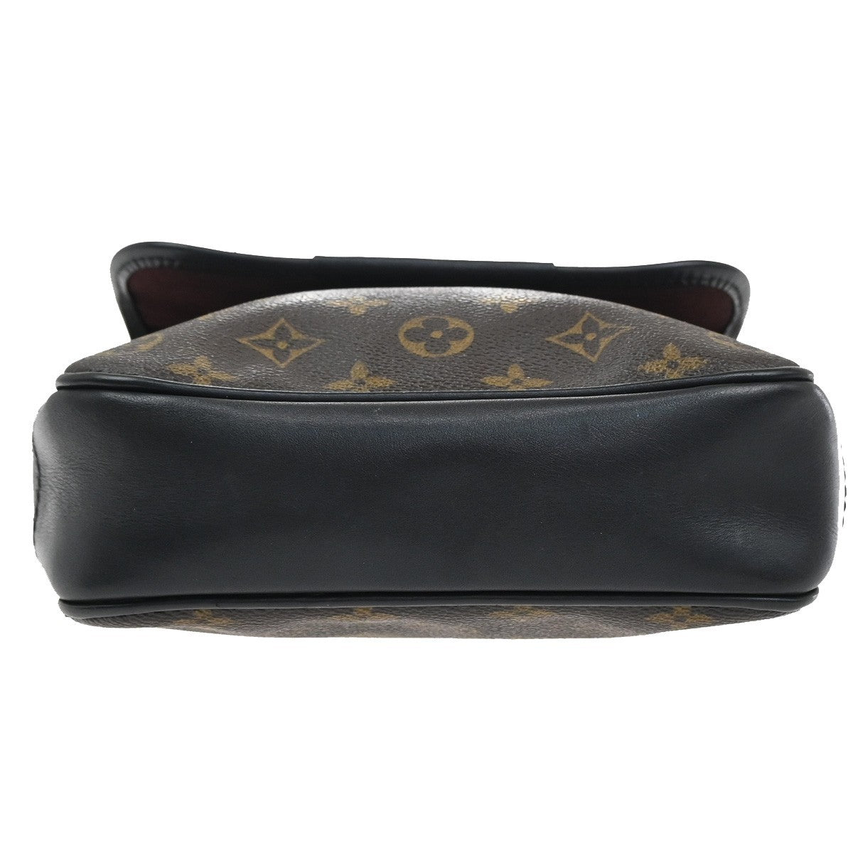 Louis Vuitton Bass Messenger Bag Macassar Monogram Canvas, BROWN, CANVAS, Shoulder bag
