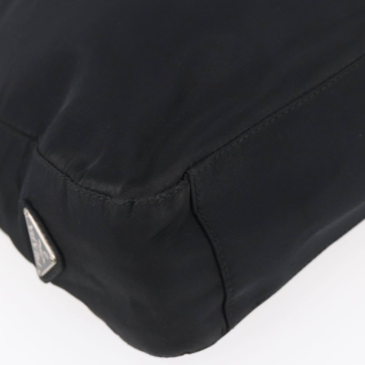 Prada Vintage Shoulder Bag Tessuto, BLACK, NYLON, Shoulder bag