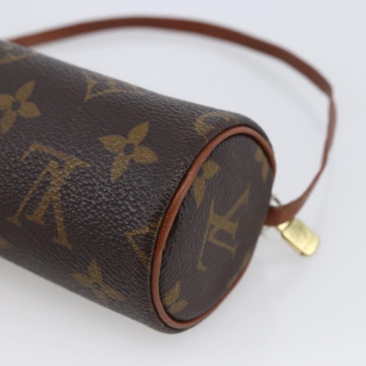 Louis Vuitton Papillon Pochette Monogram Canvas, BROWN, CANVAS, Clutche & pouche