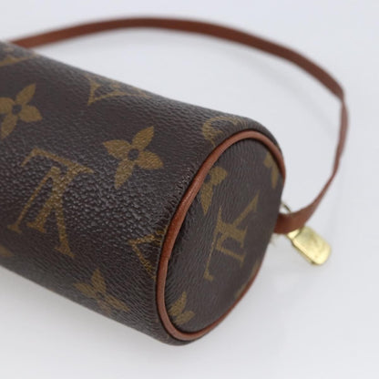 Louis Vuitton Papillon Pochette Monogram Canvas, BROWN, CANVAS, Clutche & pouche