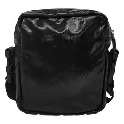 Chanel sports shoulder bag Coco mark, BLACK, CANVAS, Shoulder bag