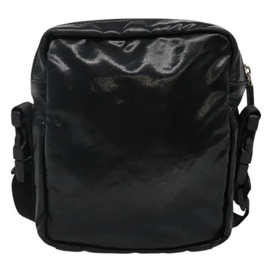 Chanel sports shoulder bag Coco mark, BLACK, CANVAS, Shoulder bag