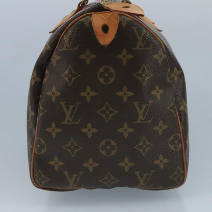 Louis Vuitton Speedy Handbag Limited Edition V Monogram Canvas, BROWN, CANVAS, Handbag