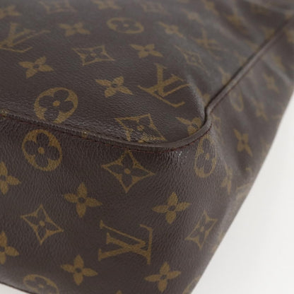 Louis Vuitton Looping Handbag Monogram Canvas, BROWN, CANVAS, Shoulder bag