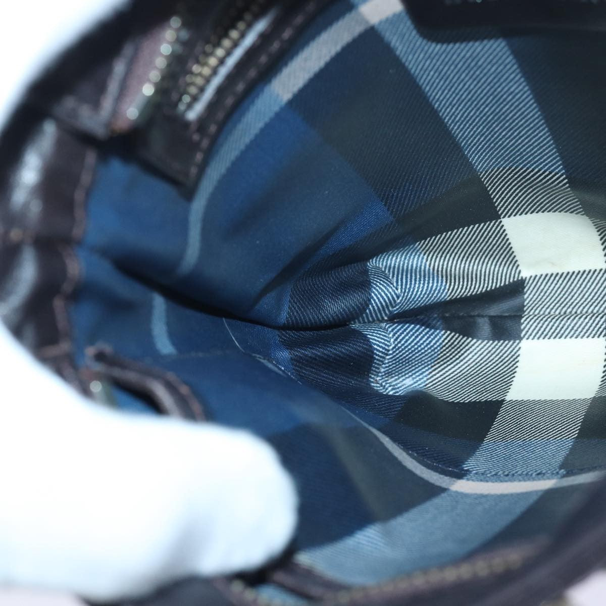 Burberry Vintage Shoulder Bag Leather, BEIGE, LEATHER, Shoulder bag