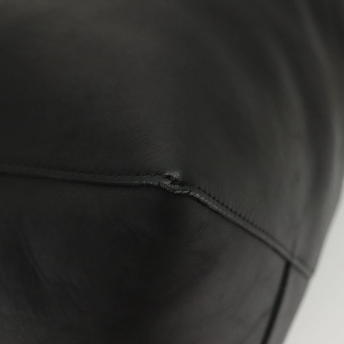 Celine Bicolor Drawstring Cabas Tote Leather, BEIGE, LEATHER, Tote bag