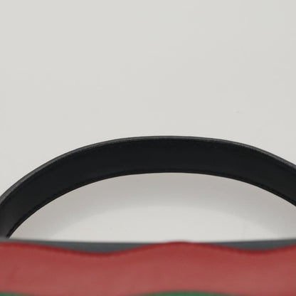 Celine Circle Logo Handbag Leather, NAVY, LEATHER, Handbag