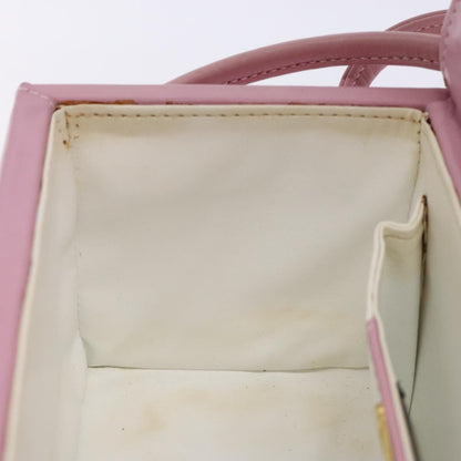 Fendi Classic Box Bag Leather, PINK, LEATHER, Handbag