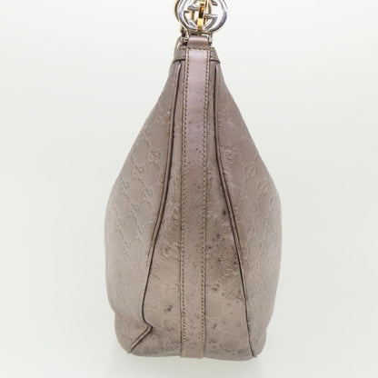 Gucci Hobo Guccissima Leather, PURPLE, LEATHER, Shoulder bag