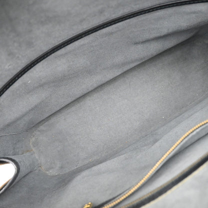 Louis Vuitton Lussac Handbag Epi Leather, BLACK, LEATHER, Shoulder bag