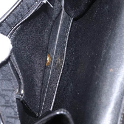 Christian Dior Vintage CD trotter Shoulder bag Canvas, BLACK, CANVAS, Shoulder bag