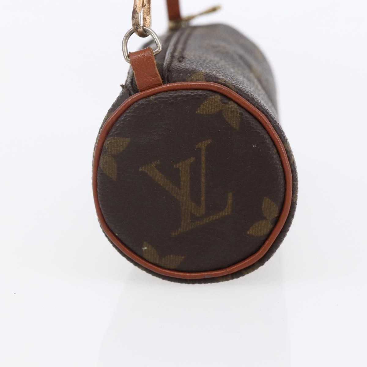 Louis Vuitton Papillon Pochette Monogram Canvas, BROWN, CANVAS, Clutche & pouche