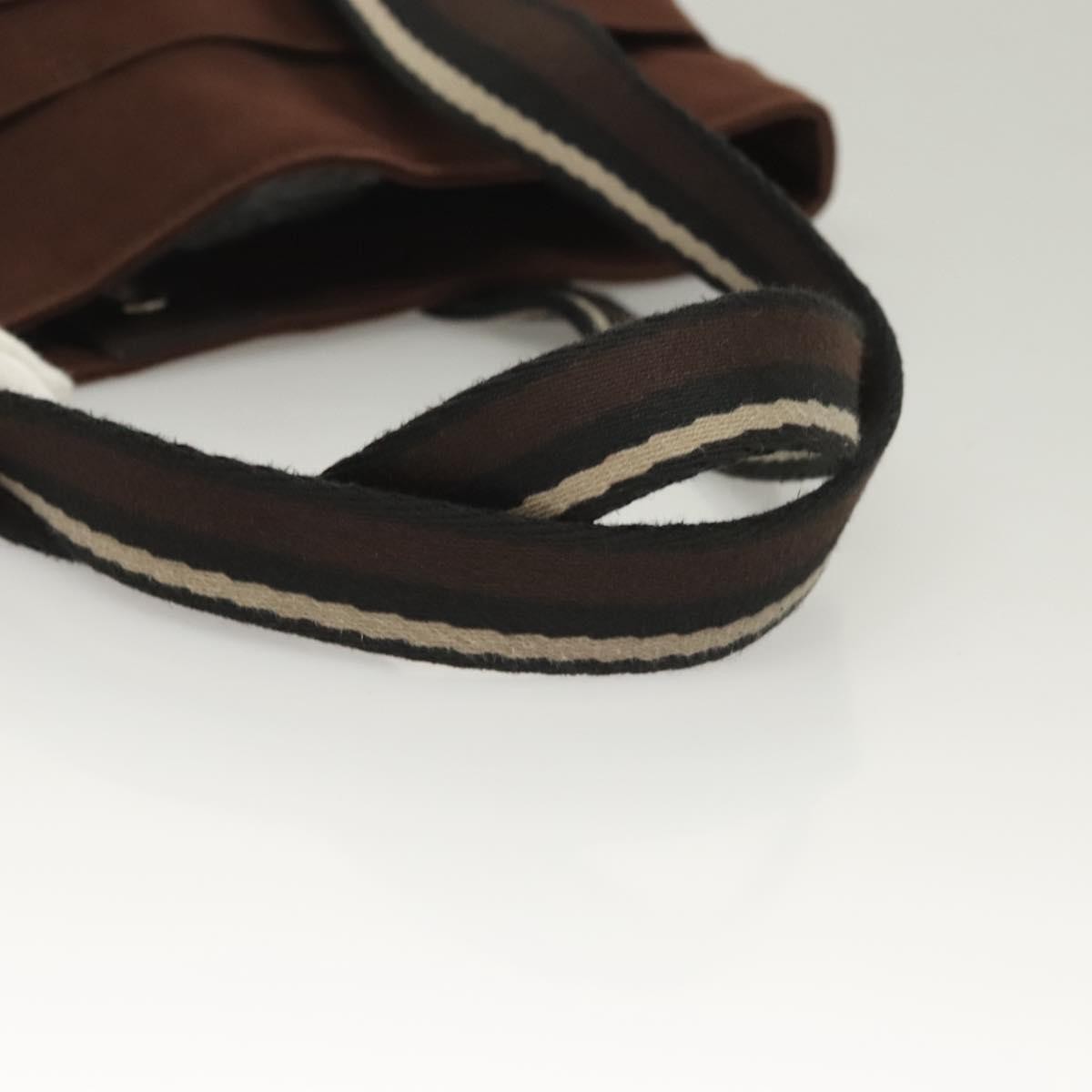 Hermes Troca Horizontal Tote Canvas, BROWN, CANVAS, Tote bag