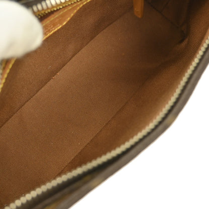 Louis Vuitton Trotteur Handbag Monogram Canvas, BROWN, CANVAS, Shoulder bag