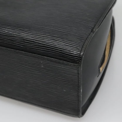 Louis Vuitton Pont Neuf Handbag Epi Leather, BLACK, LEATHER, Handbag