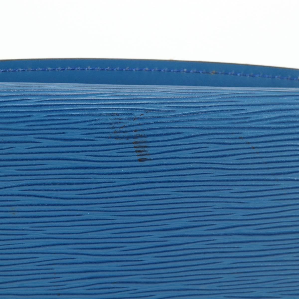 Louis Vuitton Grenelle Shoulder Bag Epi Leather, BLUE, LEATHER, Shoulder bag