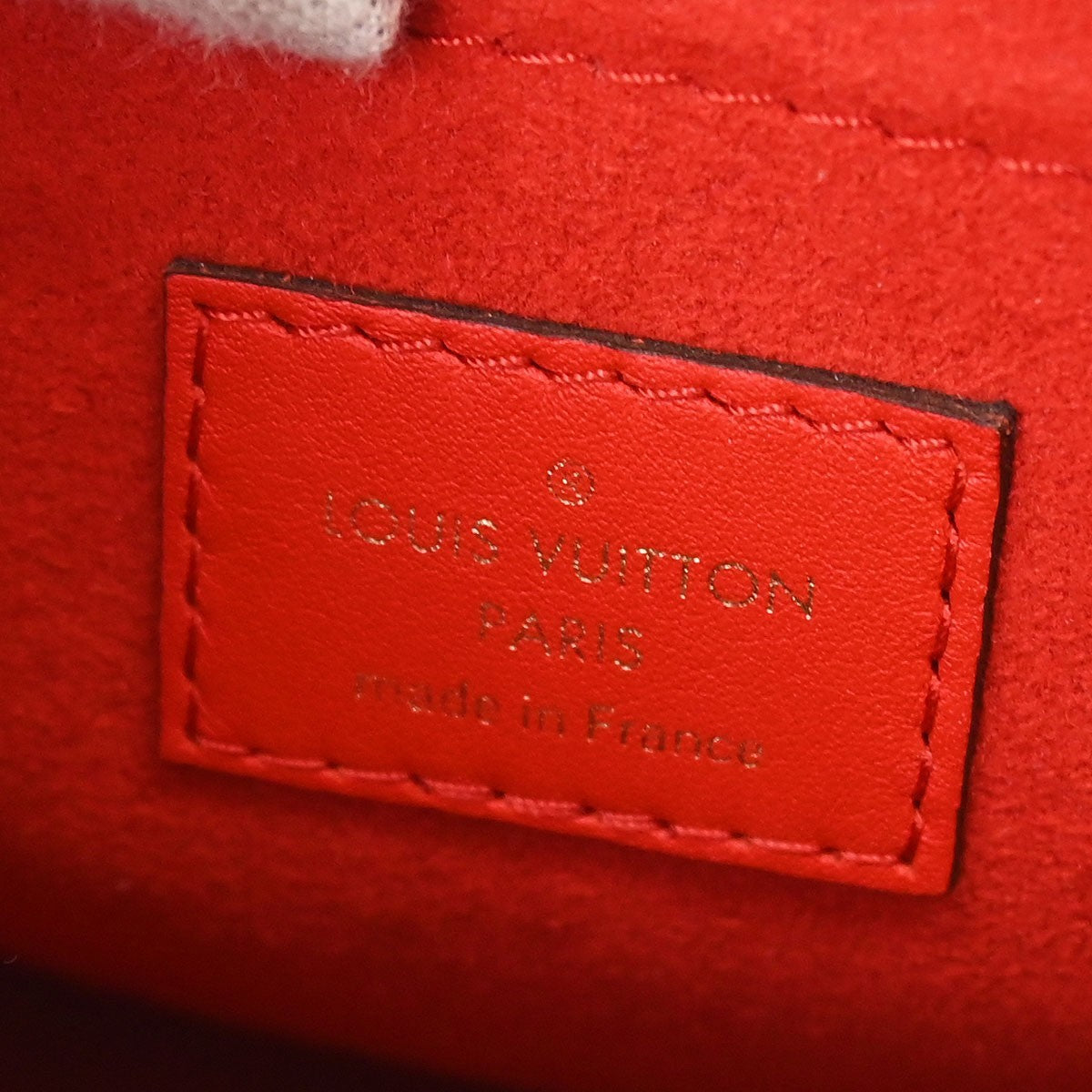 Louis Vuitton Locky Handbag Monogram Canvas with Leather, BROWN, CANVAS, Handbag