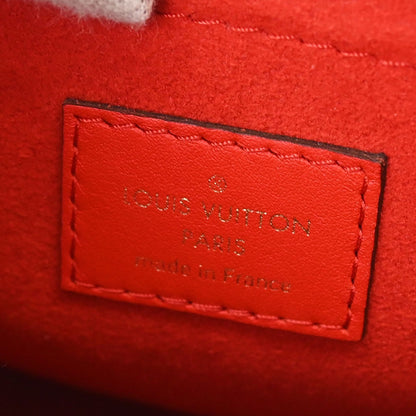 Louis Vuitton Locky Handbag Monogram Canvas with Leather, BROWN, CANVAS, Handbag