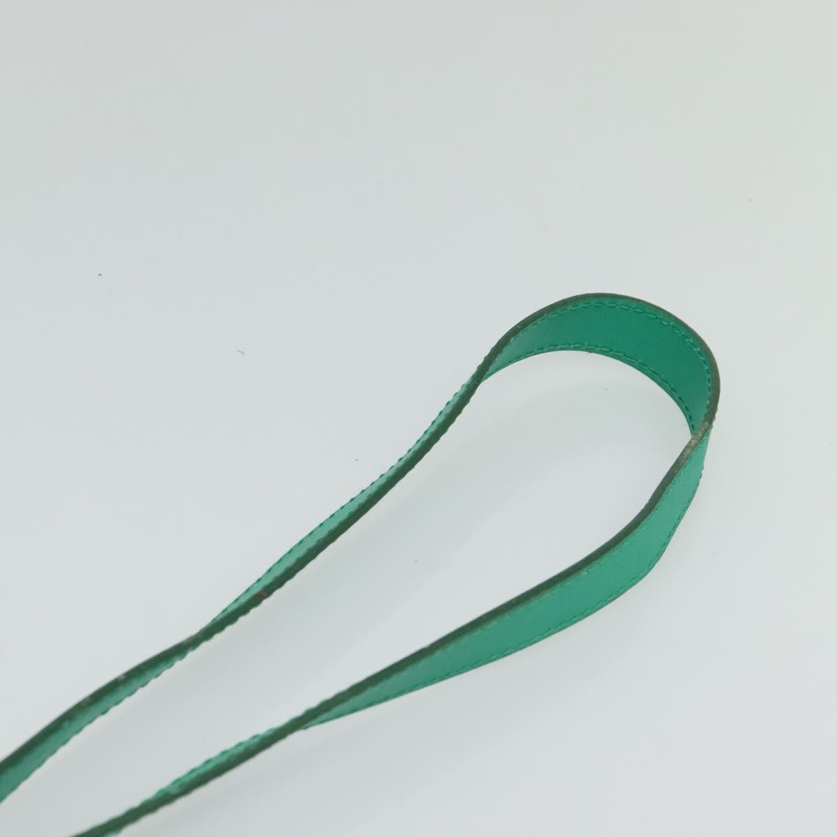 Celine Shoulder Bag Leather, GREEN, LEATHER, Shoulder bag