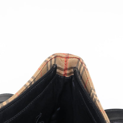 Burberry Nova check Shoulder bag Canvas, BEIGE, CANVAS, Shoulder bag