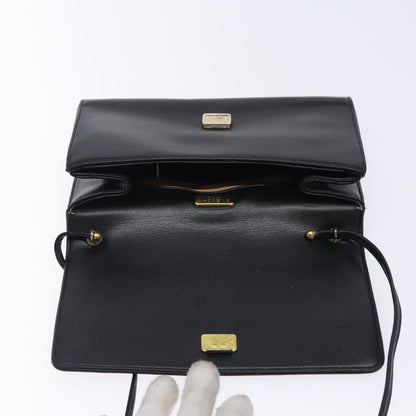 Givenchy Vintage 4G shoulder bag Leather, BLACK, LEATHER, Shoulder bag