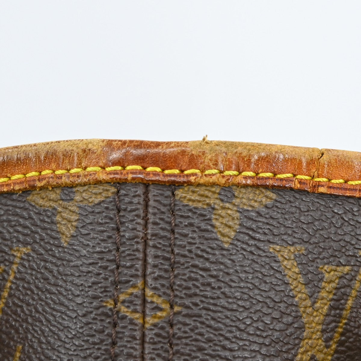 Louis Vuitton Neverfull Bandouliere Inside Out Monogram Canvas with Leather, Brown, Canvas, Tote Bag