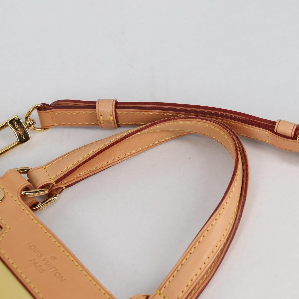 Louis Vuitton Blair Monogram vernis, YELLOW, PATENT_LEATHER, Handbag