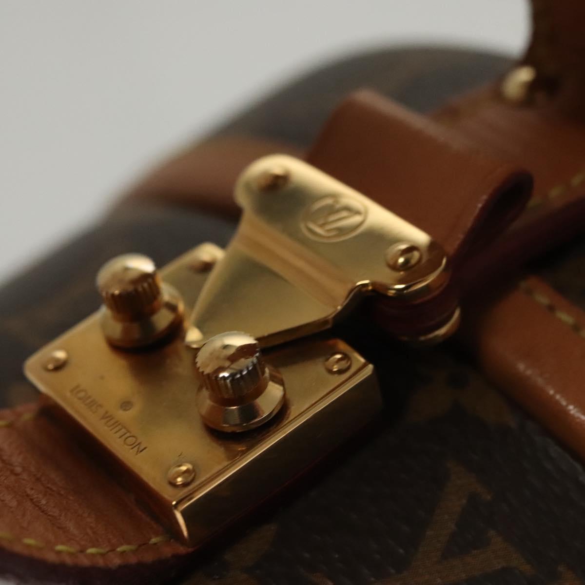 Louis Vuitton Petite Boite Chapeau Bag Monogram Canvas, BROWN, CANVAS, Shoulder bag