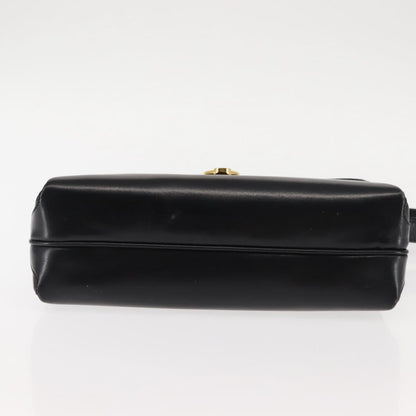 Gucci Shoulder bag black leather, BLACK, LEATHER, Shoulder bag