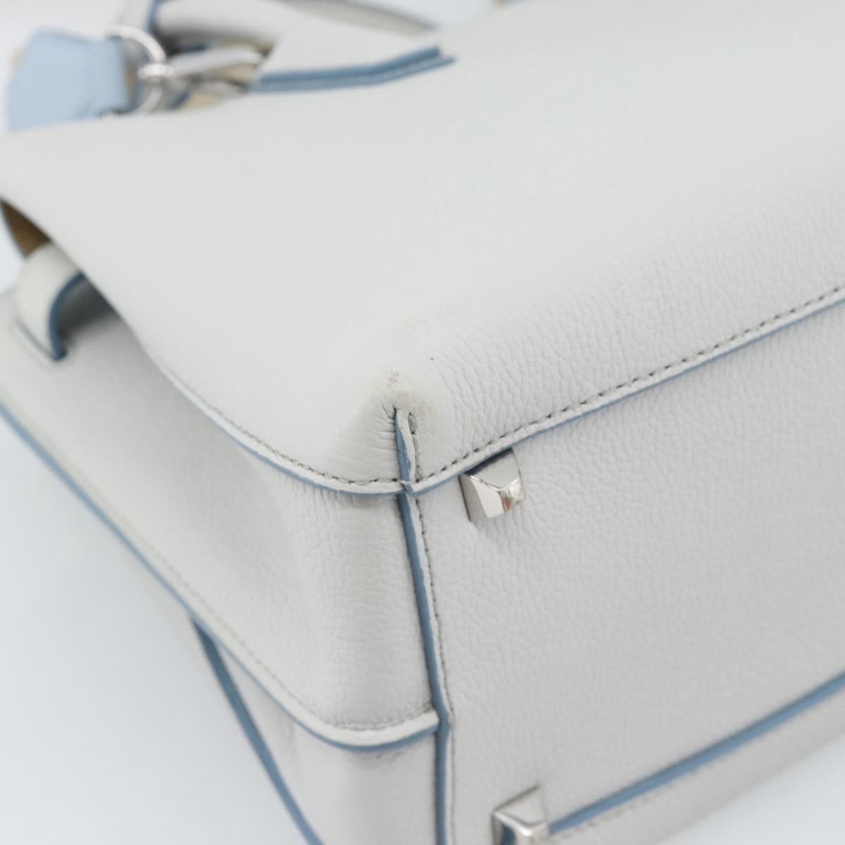 MCM Milla Leather, Gray, Leather, Handbag