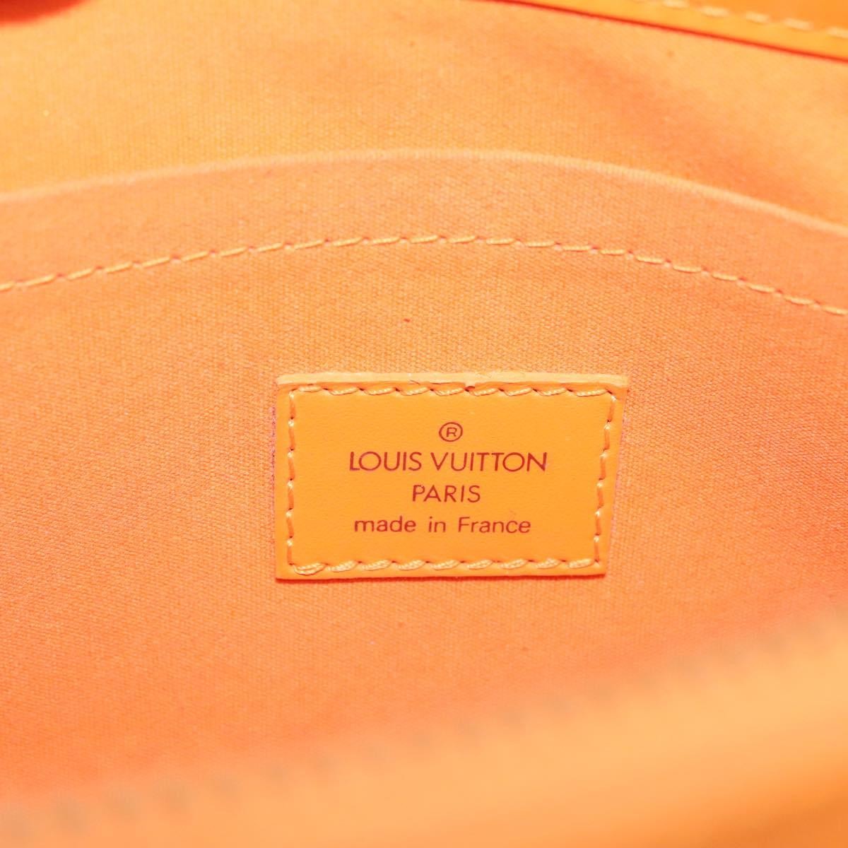 Louis Vuitton Danura Handbag Epi, ORANGE, LEATHER, Handbag