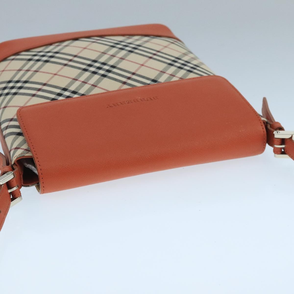 Burberry Nova check Shoulder bag Canvas, BEIGE, CANVAS, Shoulder bag