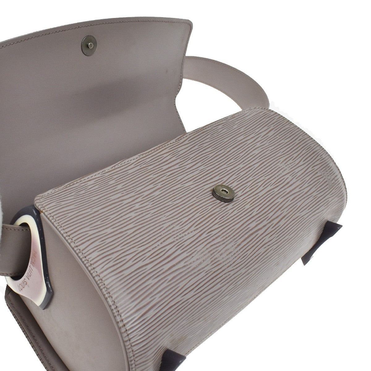 Louis Vuitton Nocturne Handbag Epi Leather, PURPLE, LEATHER, Shoulder bag