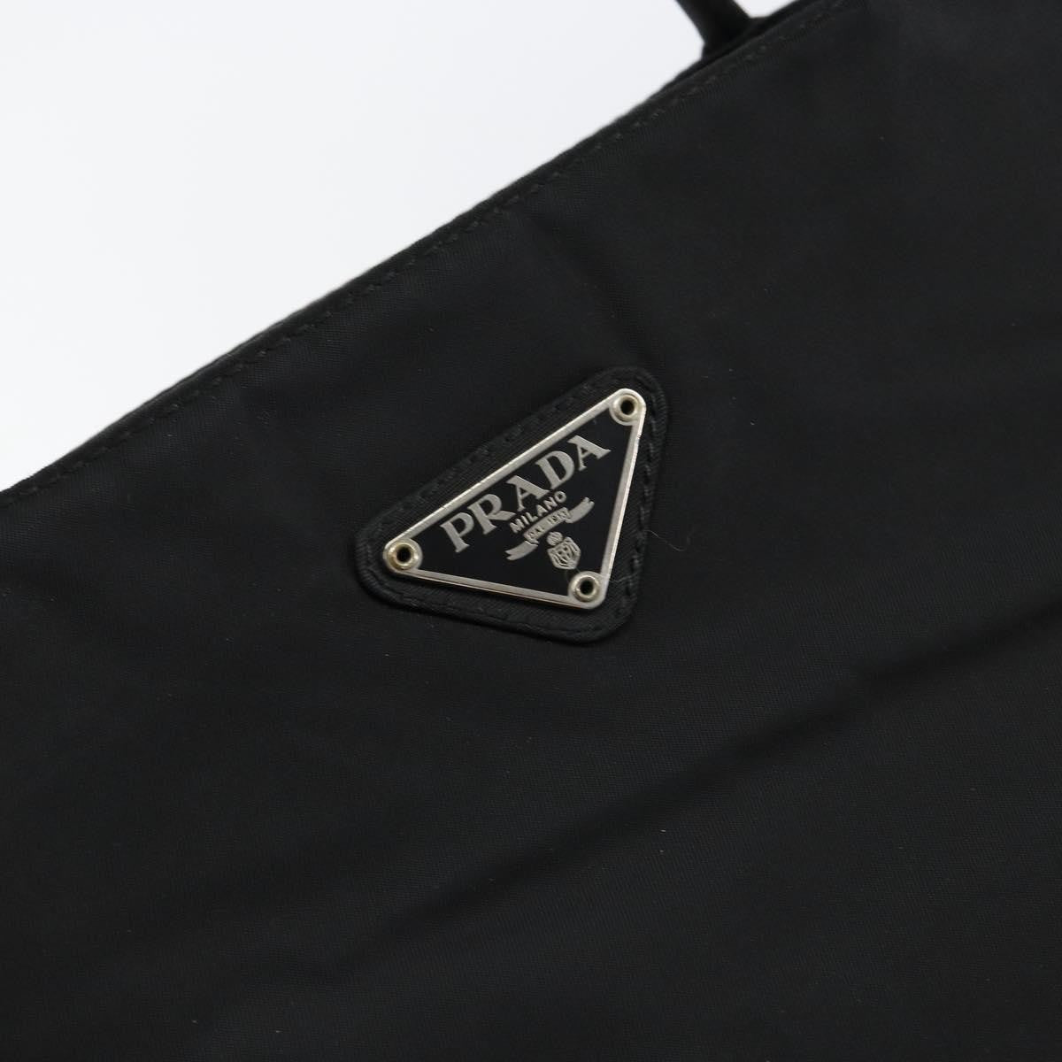 Prada Vintage Handbag Tessuto, BLACK, NYLON, Handbag