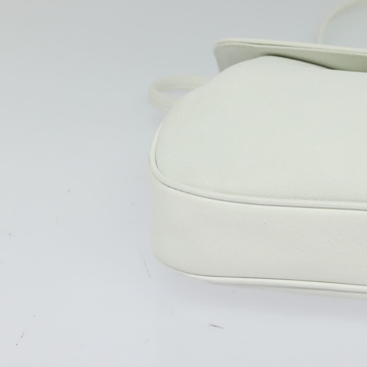 Givenchy Vintage 4G shoulder bag Leather, WHITE, LEATHER, Shoulder bag