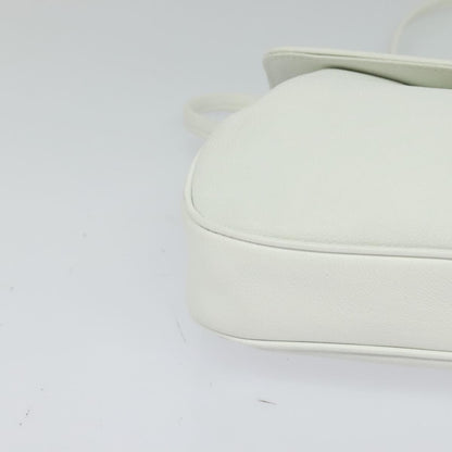 Givenchy Vintage 4G shoulder bag Leather, WHITE, LEATHER, Shoulder bag