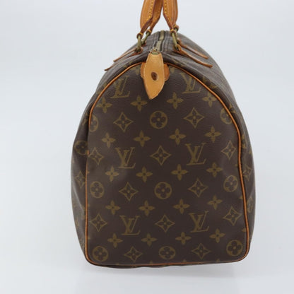 Louis Vuitton Speedy Handbag Monogram Canvas, BROWN, CANVAS, Handbag