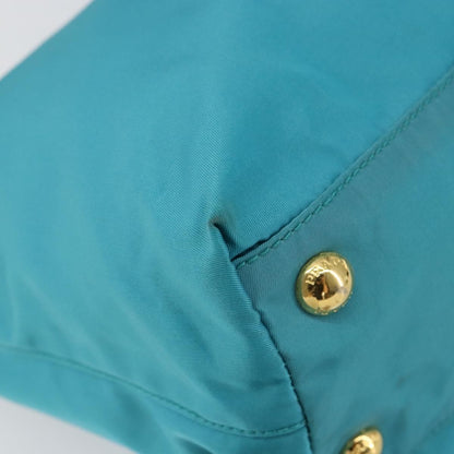 Prada Vintage Handbag Tessuto, TURQUOISE, NYLON, Handbag