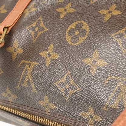 Louis Vuitton Papillon Handbag Monogram Canvas, Brown, Canvas, Handbag