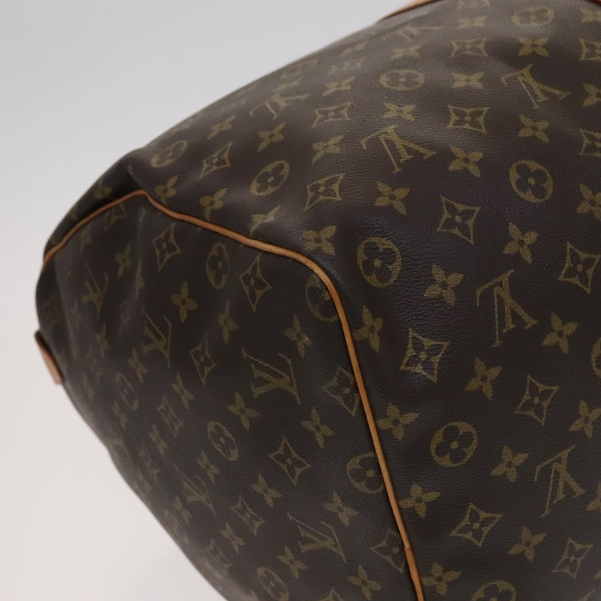 Louis Vuitton Keepall Bag Monogram Canvas, BROWN, CANVAS, Travel bag