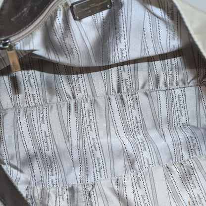 Salvatore Ferragamo Vala tote Nylon, SILVER, NYLON, Tote bag