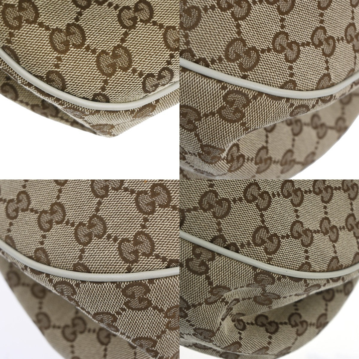 Gucci Sukey Shoulder Bag GG Canvas, BEIGE, CANVAS, Shoulder bag